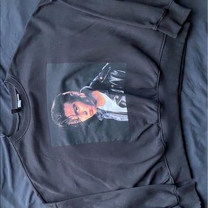 Cry baby crop top sweater